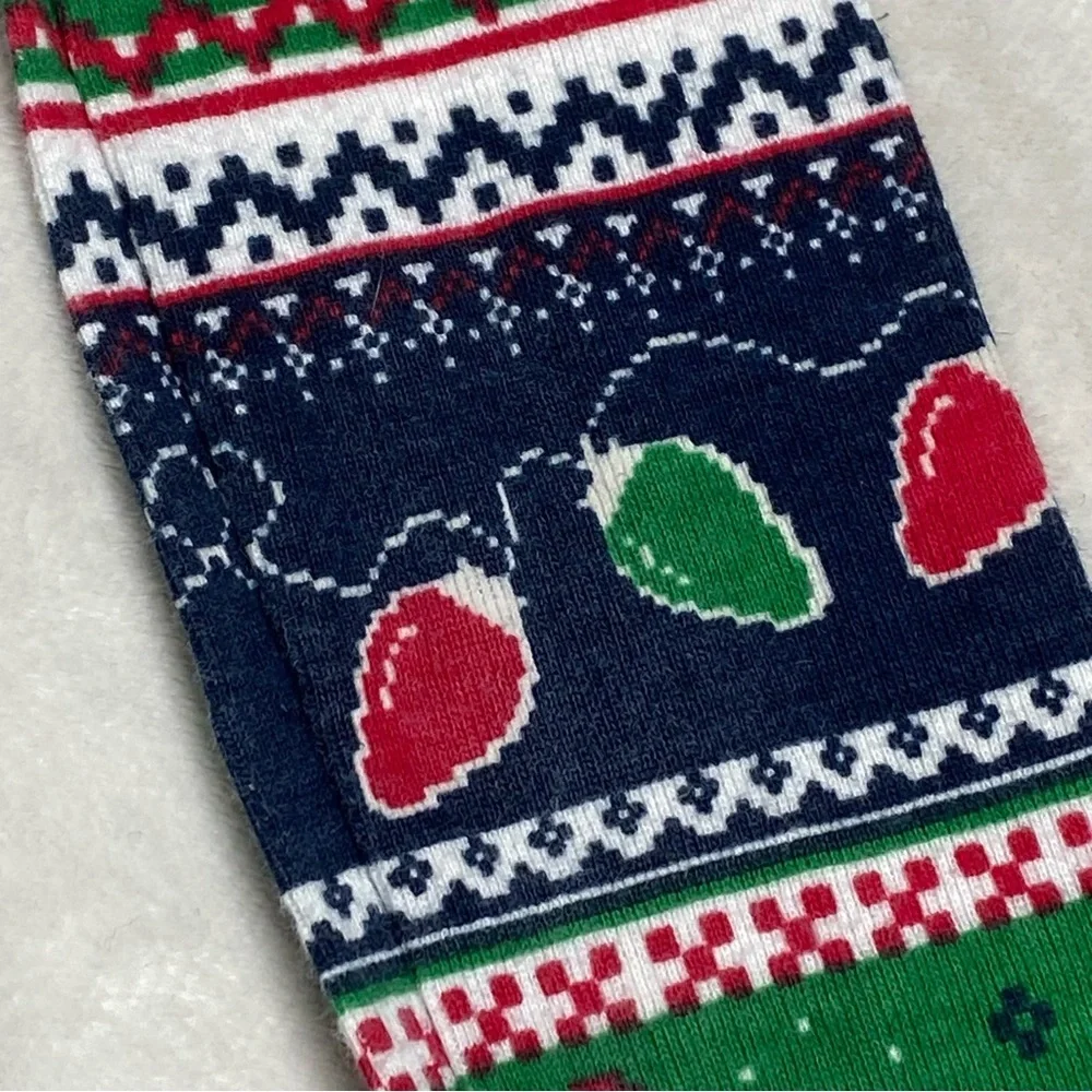 The Children’s Place Glow in the Dark Holiday Fair Isle Pajamas